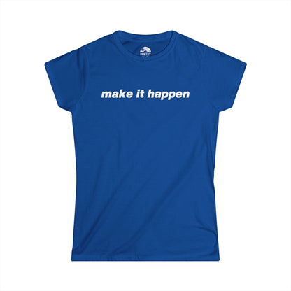 Make It Happen T-Shirt - Live 2025 Britpop Reunion Women's Tee
