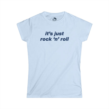 It's Just Rock 'N' Roll T-Shirt - Live 2025 Britpop Reunion Women's Tee