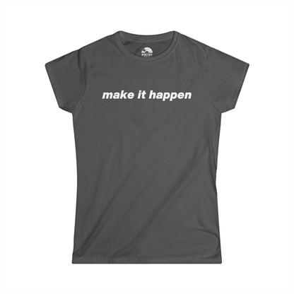 Make It Happen T-Shirt - Live 2025 Britpop Reunion Women's Tee