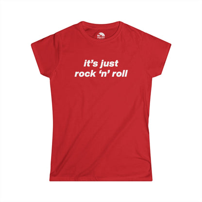 It's Just Rock 'N' Roll T-Shirt - Live 2025 Britpop Reunion Women's Tee