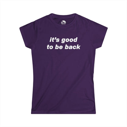 It's Good To Be Back T-Shirt - Live 2025 Britpop Reunion Women's Tee