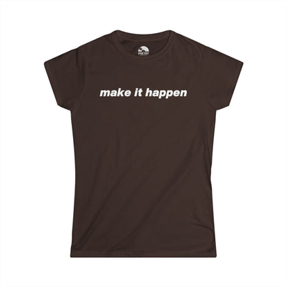 Make It Happen T-Shirt - Live 2025 Britpop Reunion Women's Tee